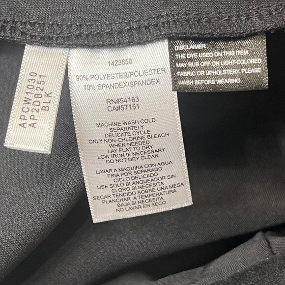 Andrew Marc Pants Women's Black Size S Soft Stretch Faux Suede Pull On Comfort - Picture 12 of 16